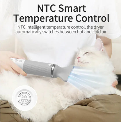 Secador y Cepillo 2 en 1 para Perros - Seca y Desenreda en Minutos